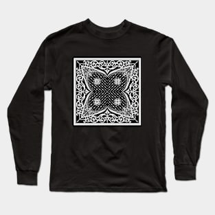 Arch Window Kaleidoscope III - Sunweaver Long Sleeve T-Shirt